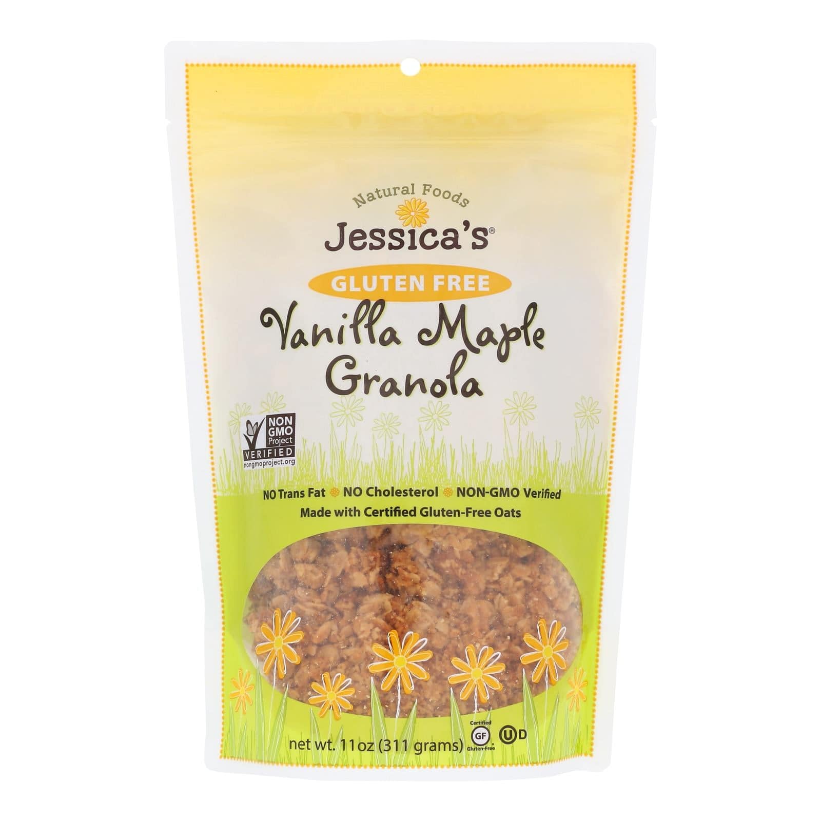 Jessica's Natural Foods Gluten Free Vanilla Maple Granola  - Case Of 12 - 11 Oz | OnlyNaturals.us