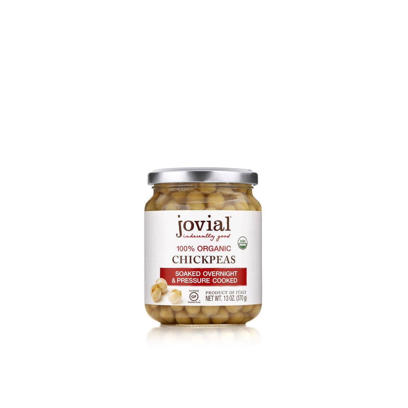 Jovial - Organic Chickpeas - Case Of 6 - 13 Oz. | OnlyNaturals.us