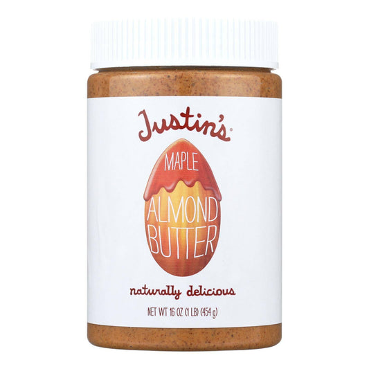 Buy Justin's Nut Butter Almond Butter - Maple - Case Of 6 - 16 Oz.  at OnlyNaturals.us