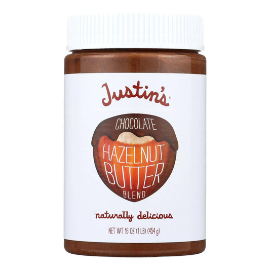 Buy Justin's Nut Butter Hazelnut Butter - Chocolate - Case Of 6 - 16 Oz.  at OnlyNaturals.us