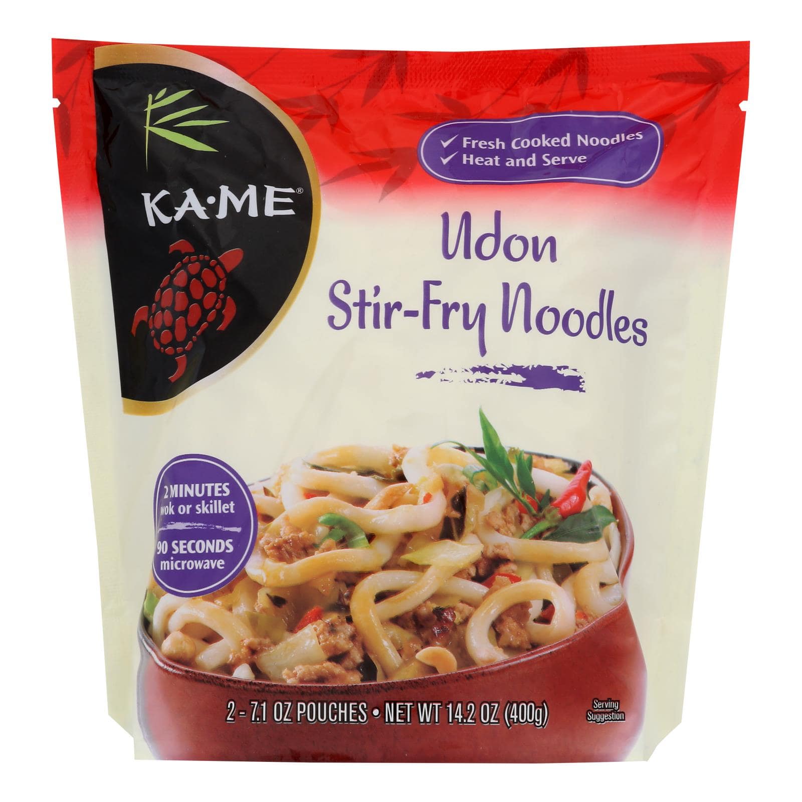 Ka'me Udon Stir Fry Noodles - Case Of 6 - 14.2 Oz. | OnlyNaturals.us