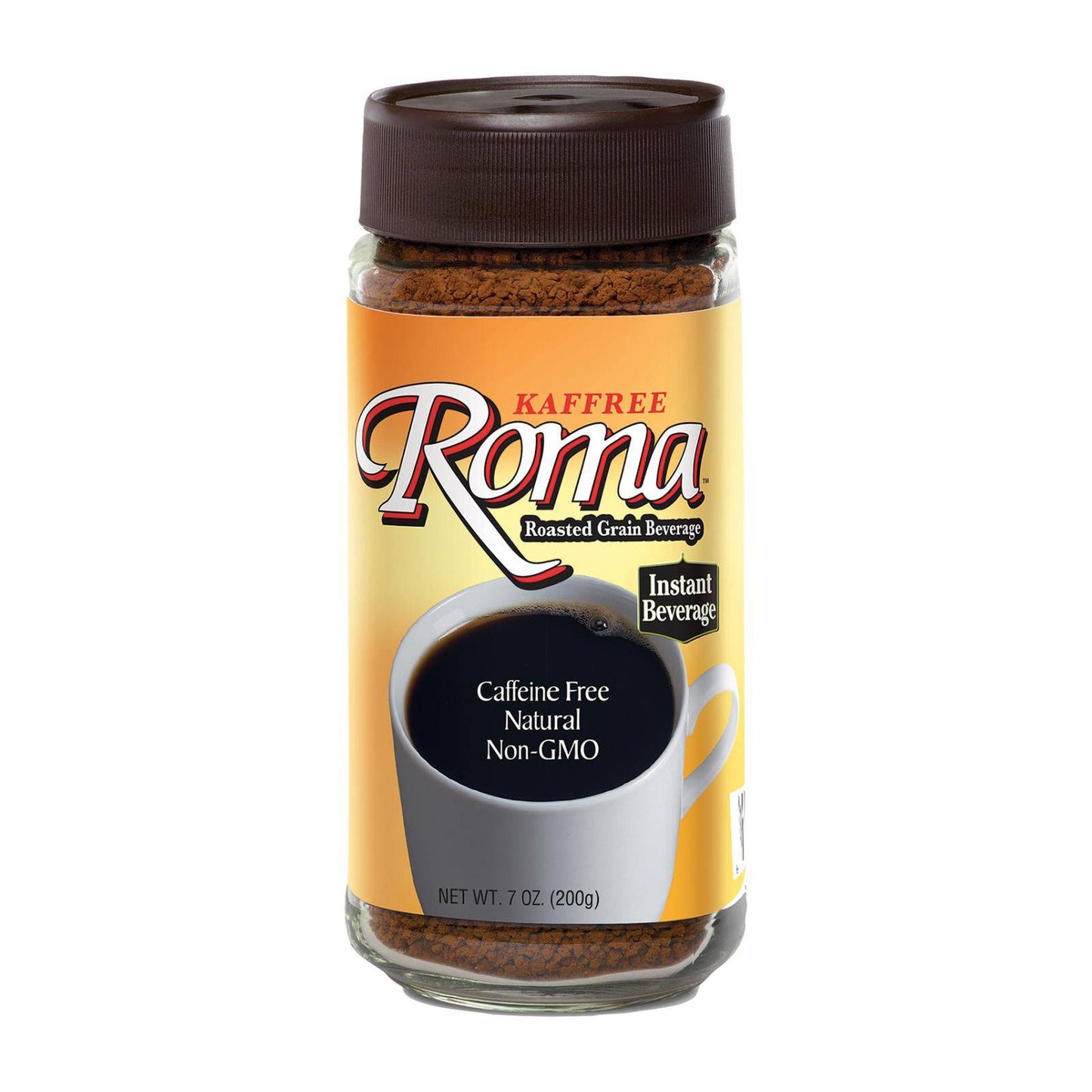 Buy Kaffree Instant Roasted Grain Beverage - Roma - Case Of 6 - 7 Oz.  at OnlyNaturals.us