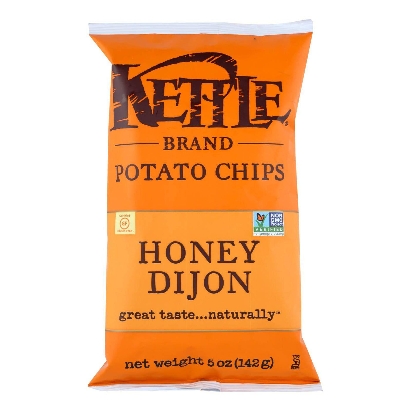 Kettle Brand Potato Chips - Honey Dijon - 5 Oz - Case Of 15 | OnlyNaturals.us