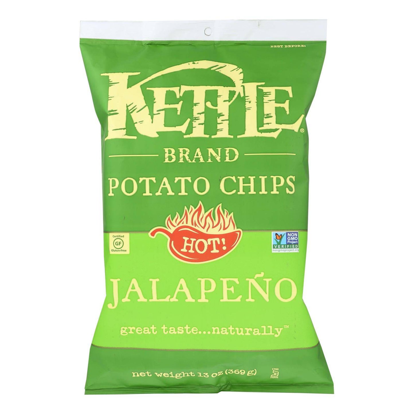Kettle Brand - Potato Chips Jalapeno - Case Of 9 - 13 Oz | OnlyNaturals.us