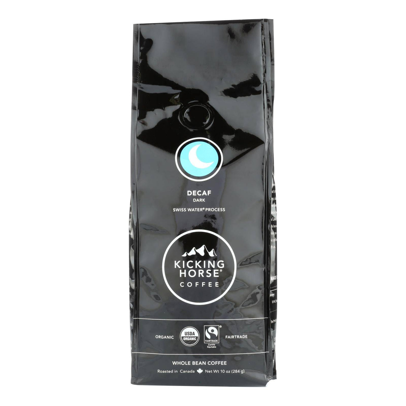 Kicking Horse Coffee - Whole Bean - Decaf - Case Of 6 - 10 Oz. | OnlyNaturals.us