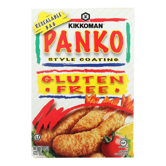 Kikkoman Coating Bread Crumbs - Panko Style - Case Of 12 - 8 Oz | OnlyNaturals.us