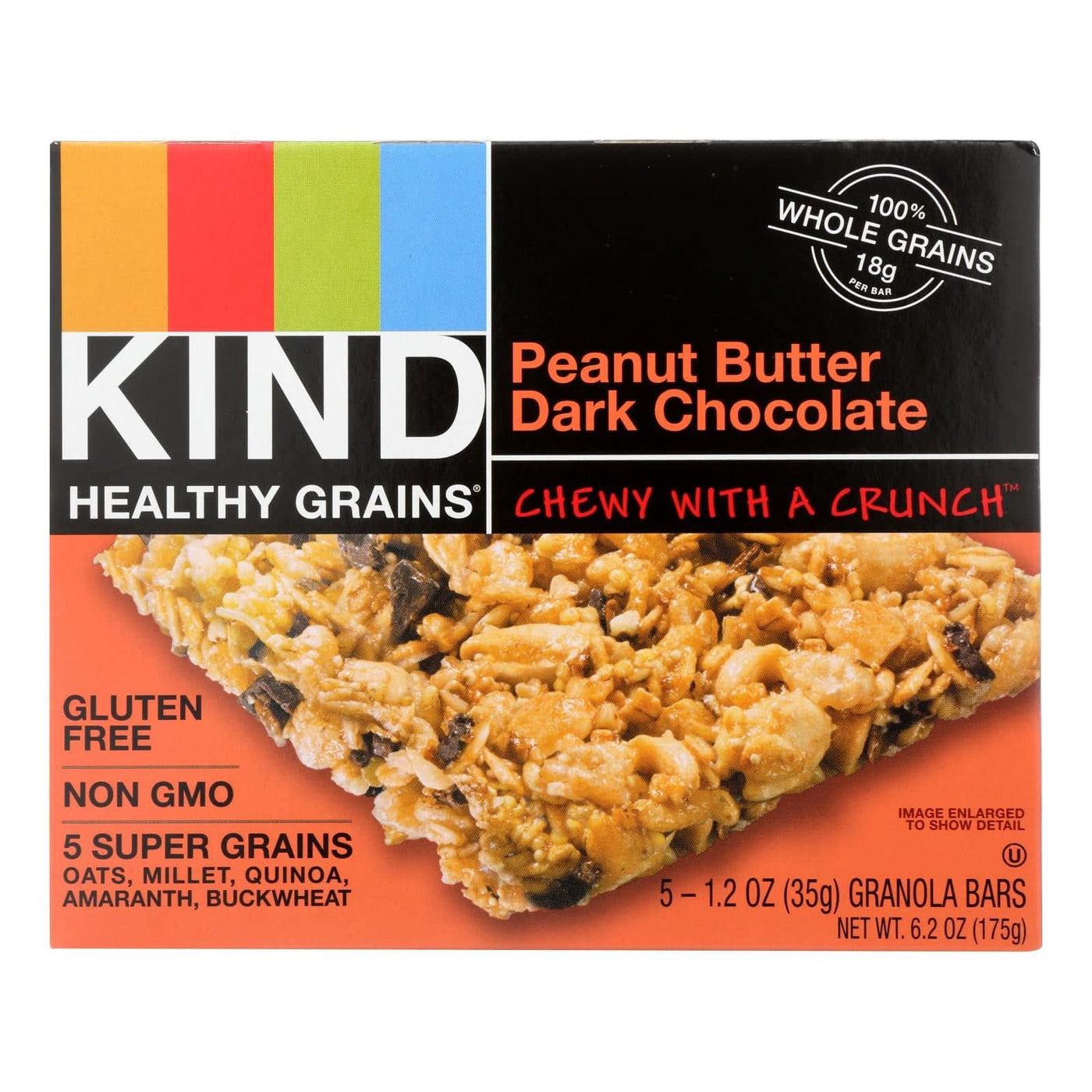 Kind Bar - Granola - Healthy Grains - Peanut Butter And Chocolate - 5-1.2 Oz - Case Of 8 | OnlyNaturals.us