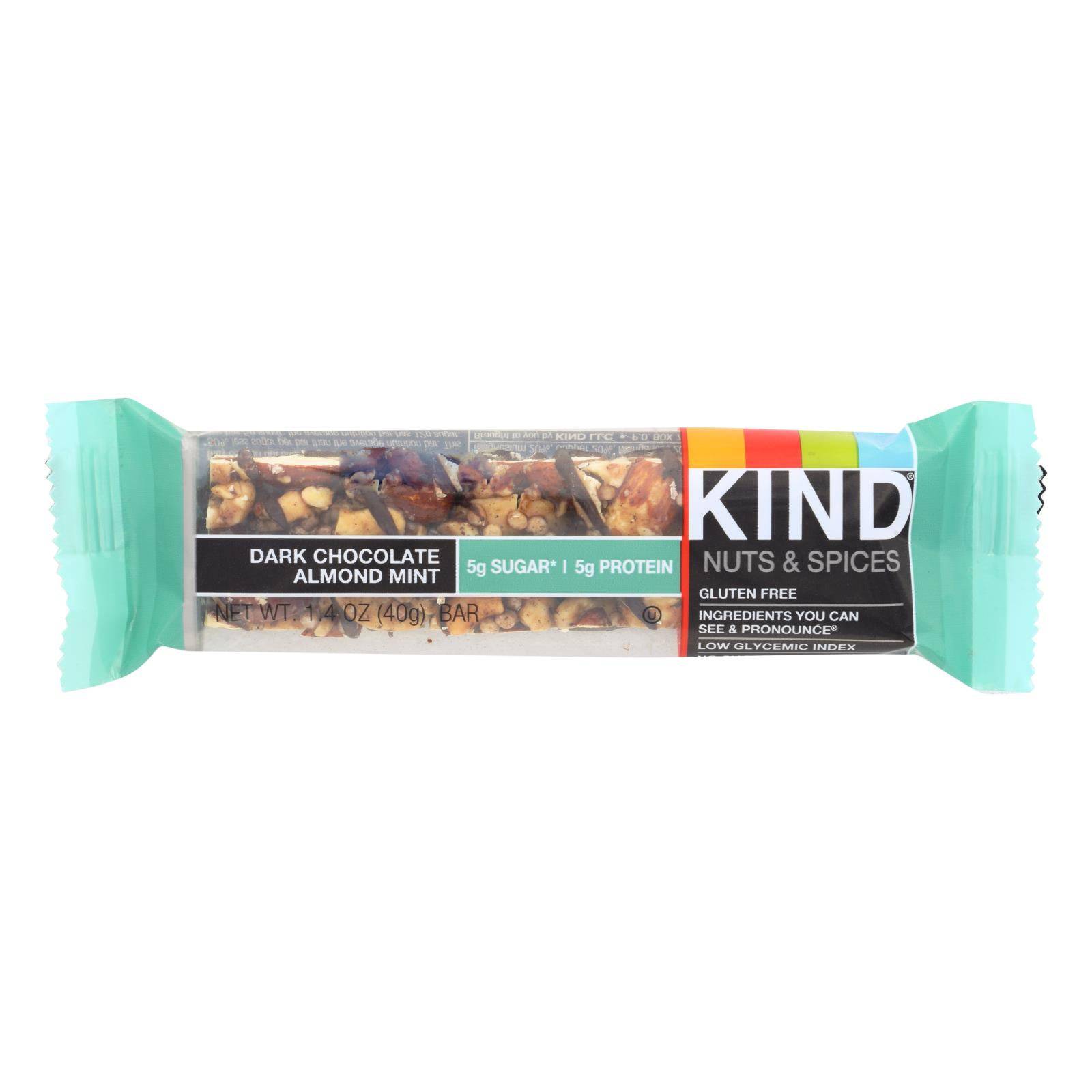 Kind Nuts And Spice Bar - Case Of 12 - 1.4 Oz. | OnlyNaturals.us