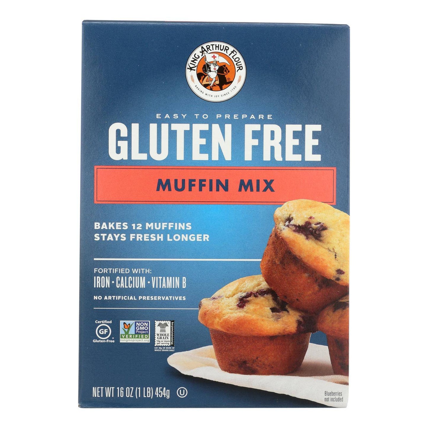 King Arthur Muffin Mix - Case Of 6 - 16 Oz. | OnlyNaturals.us