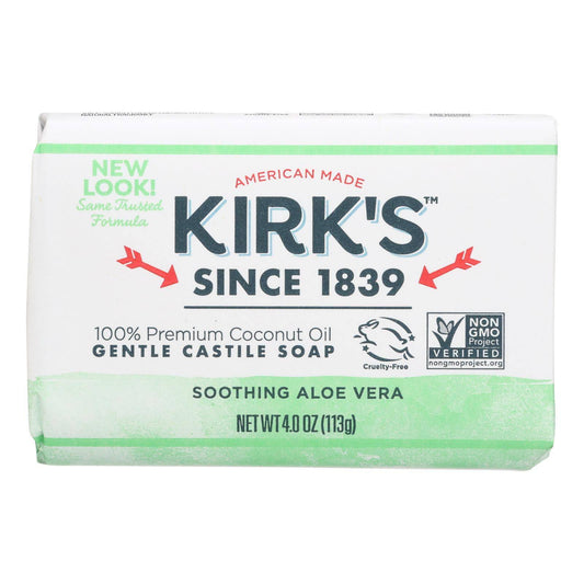 Buy Kirks Natural Bar Soap - Coco Castile - Aloe Vera - 4 Oz - 1 Each  at OnlyNaturals.us