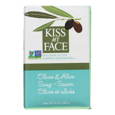 Buy Kiss My Face Bar Soap Olive And Aloe - 8 Oz  at OnlyNaturals.us