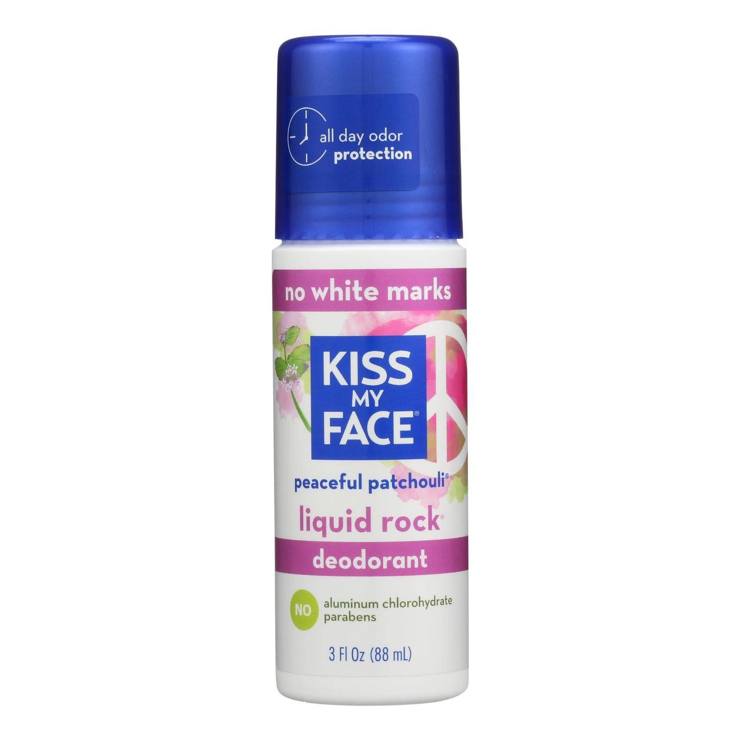 Buy Kiss My Face Deodorant Liquid Rock Roll On Peaceful Patchouli - 3 Fl Oz  at OnlyNaturals.us