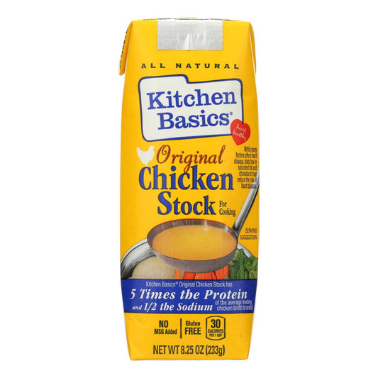Kitchen Basics Chicken Stock - Case Of 12 - 8.25 Fl Oz. | OnlyNaturals.us