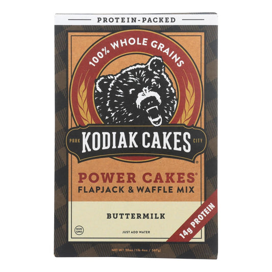 Buy Kodiak Cakes Power Cakes Flapjack & Waffle Mix - Case Of 6 - 20 Oz  at OnlyNaturals.us