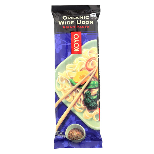 Buy Koyo Organic Wide Udon Noodles - Case Of 12 - 8 Oz  at OnlyNaturals.us