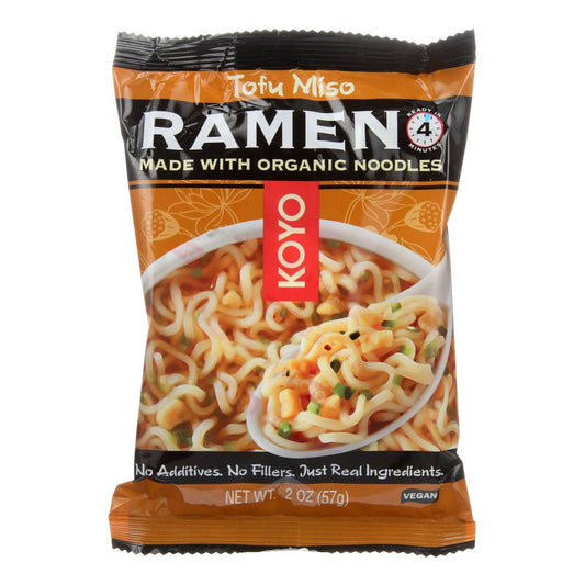 Koyo Tofu Miso Ramen - Case Of 12 - 2 Oz | OnlyNaturals.us