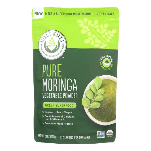 Kuli Kuli Pure Moringa Vegetable Powder - 7.4 Oz. | OnlyNaturals.us