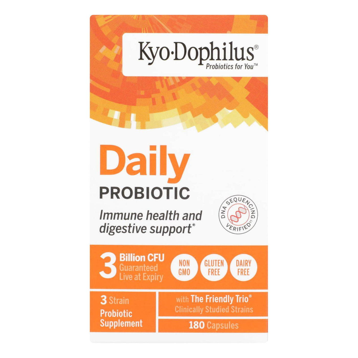 Kyolic - Kyo-dophilus Digestion And Immune Health - 180 Capsules | OnlyNaturals.us