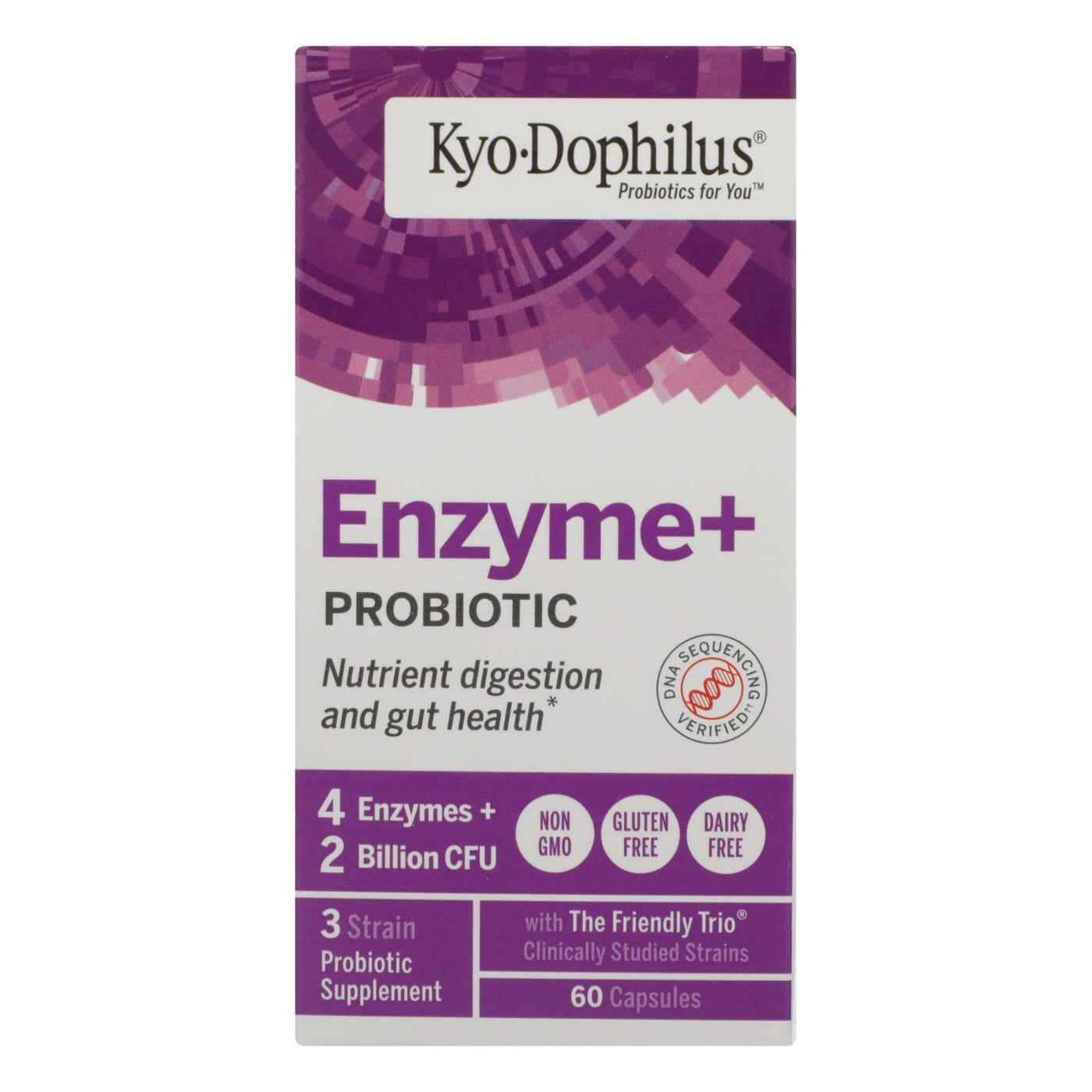 Kyolic - Kyo-dophilus With Enzymes Digestion - 60 Capsules | OnlyNaturals.us