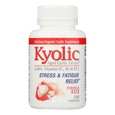 Kyolic - Stress And Fatigue Relief Formula 101 - 100 Capsules | OnlyNaturals.us