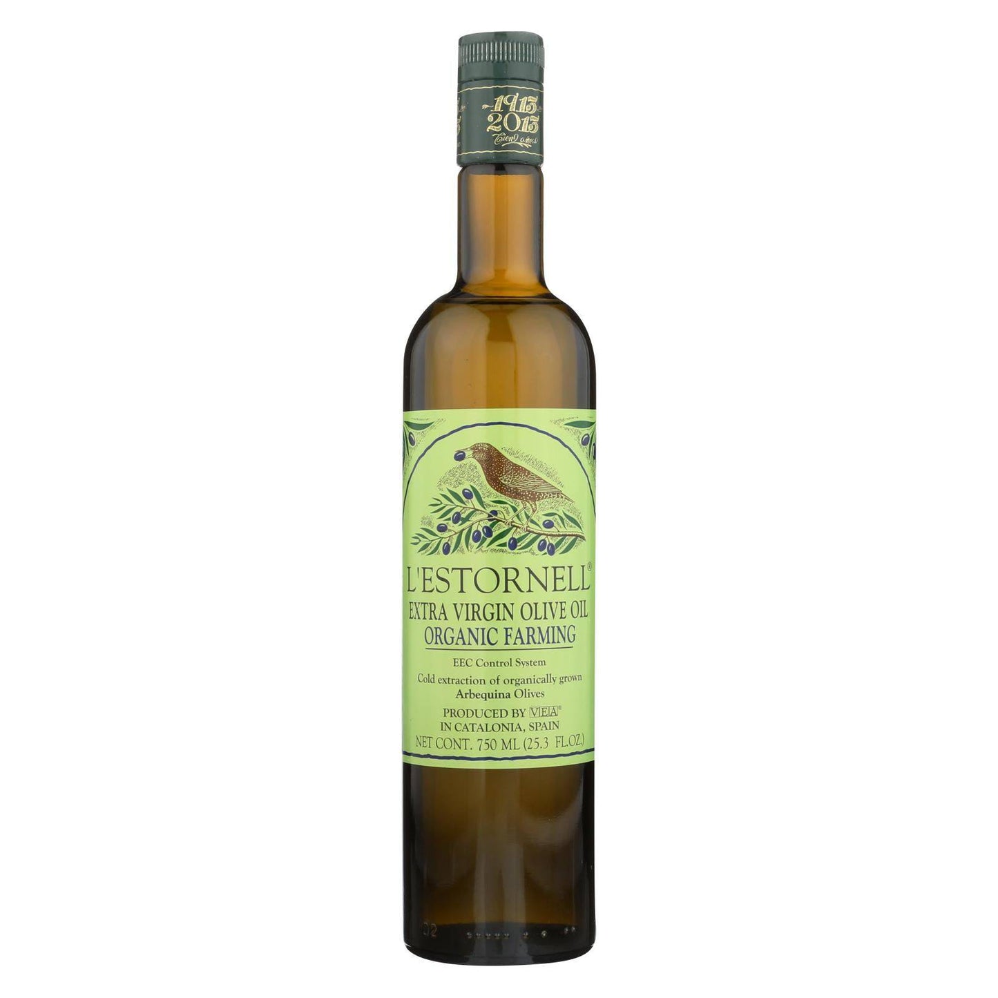 Buy L'estornell Olive Oil - Extra Virgin - 750 Ml  at OnlyNaturals.us