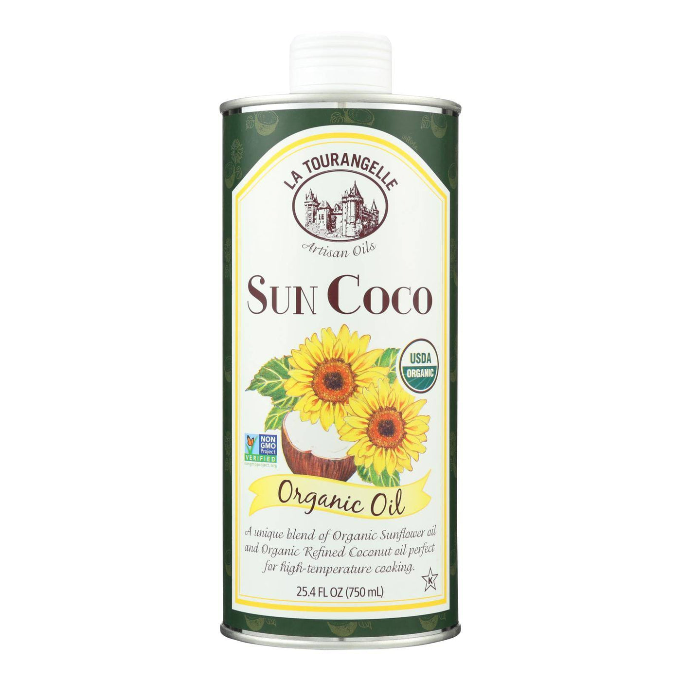 La Tourangelle Sun Coco Oil - Case Of 6 - 25.4 Fl Oz. | OnlyNaturals.us