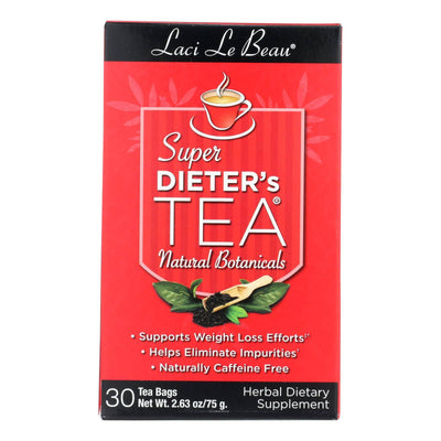 Laci Le Beau Super Dieter's Tea All Natural Botanicals - 30 Tea Bags | OnlyNaturals.us