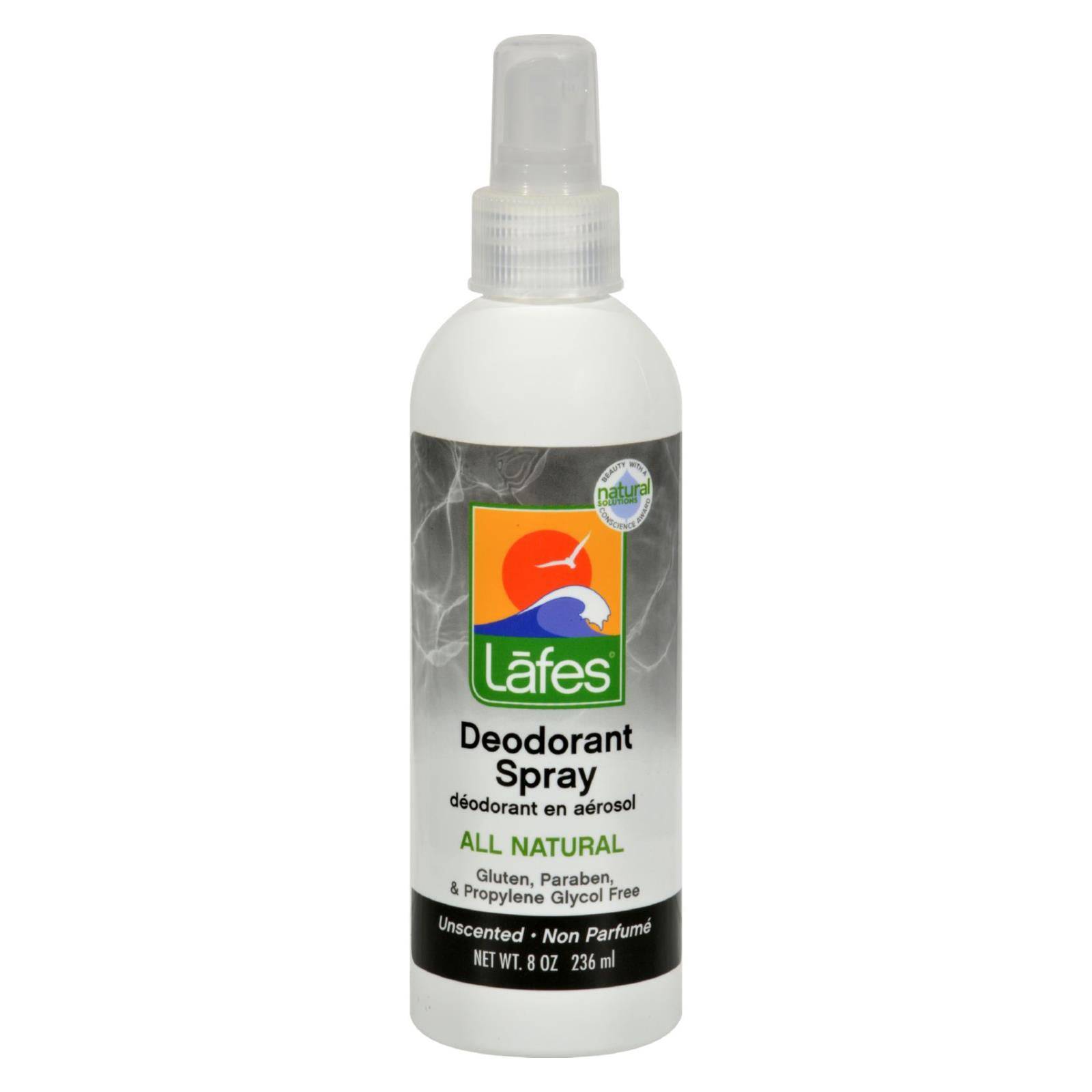 Lafe's Natural And Organic Deodorant Spray - 8 Fl Oz | OnlyNaturals.us