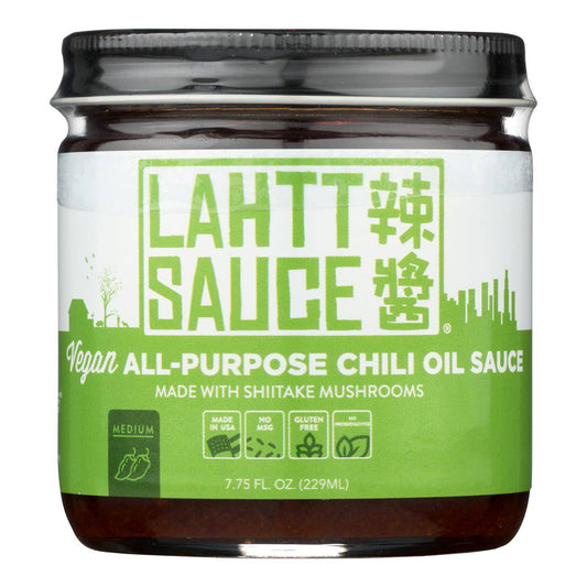 Lahtt Sauce Co - Sauce Chili Oil Vegan - Case Of 6 - 7.75 Oz | OnlyNaturals.us