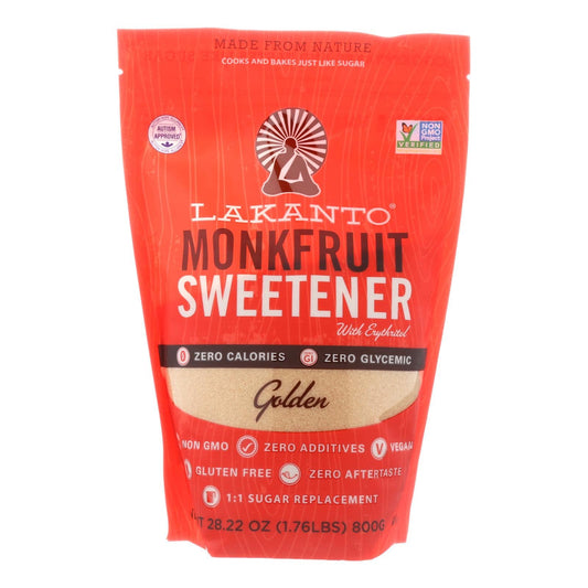 Lakanto® Lakanto Monkfruit Sweetener With Erythritol - Case Of 8 - 28.22 Oz | OnlyNaturals.us