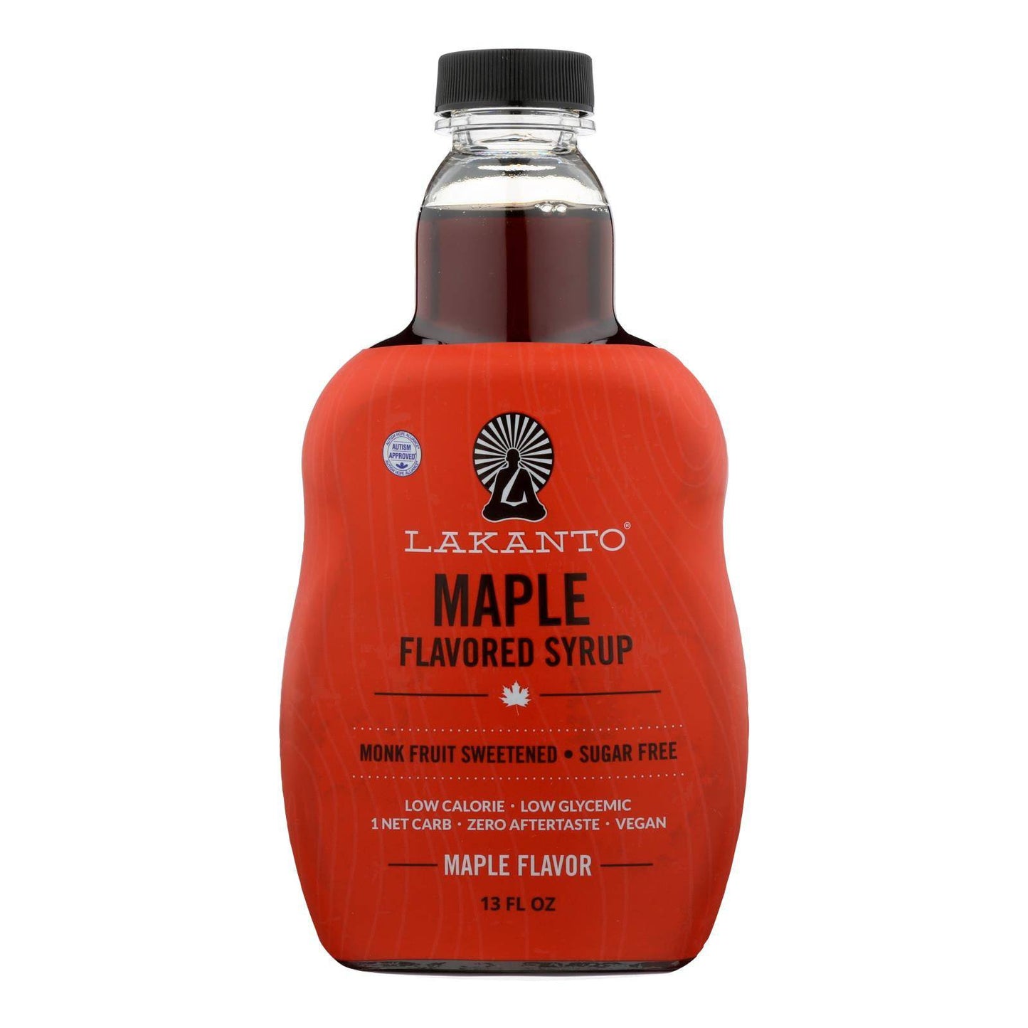 Buy Lakanto Monk Fruit Sweetened Maple Flavored Syrup  - Case Of 8 - 13 Fz  at OnlyNaturals.us