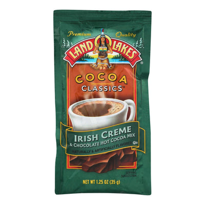 Land O Lakes Cocoa Classic Mix - Irish Creme And Chocolate - 1.25 Oz - Case Of 12 | OnlyNaturals.us