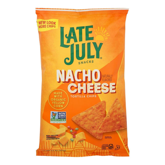 Late July Snacks - Tort Chip Nacho Chs - Case Of 12-7.8 Oz | OnlyNaturals.us