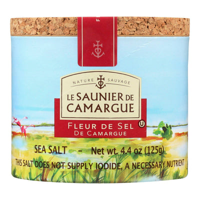 Le Saunier De Camargue French Sea Salt - Fleur De Sel - Case Of 6 - 125 Gram | OnlyNaturals.us