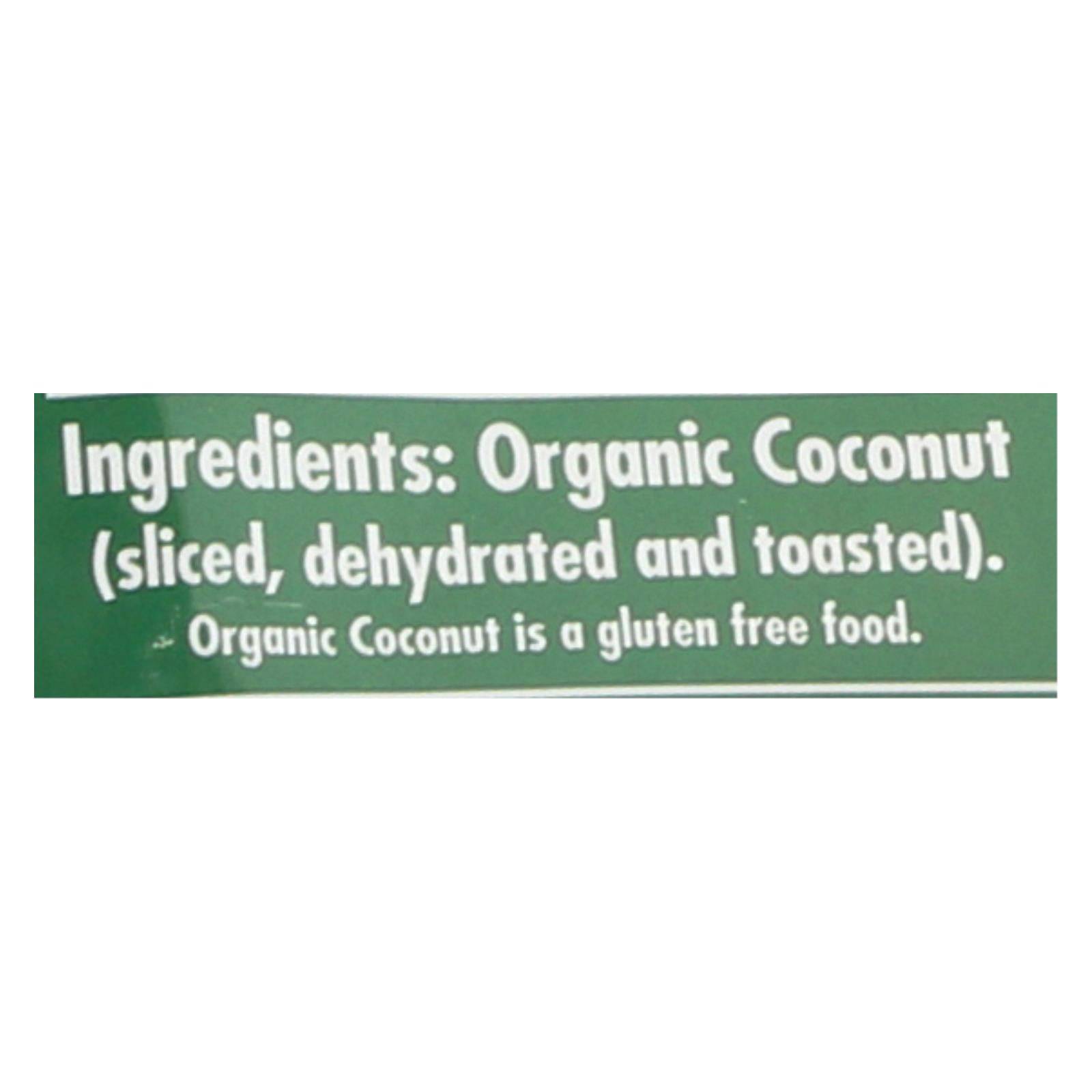 Let's Do Organics Toasted Coconut Flakes - Organic - Case Of 12 - 7 Oz. | OnlyNaturals.us