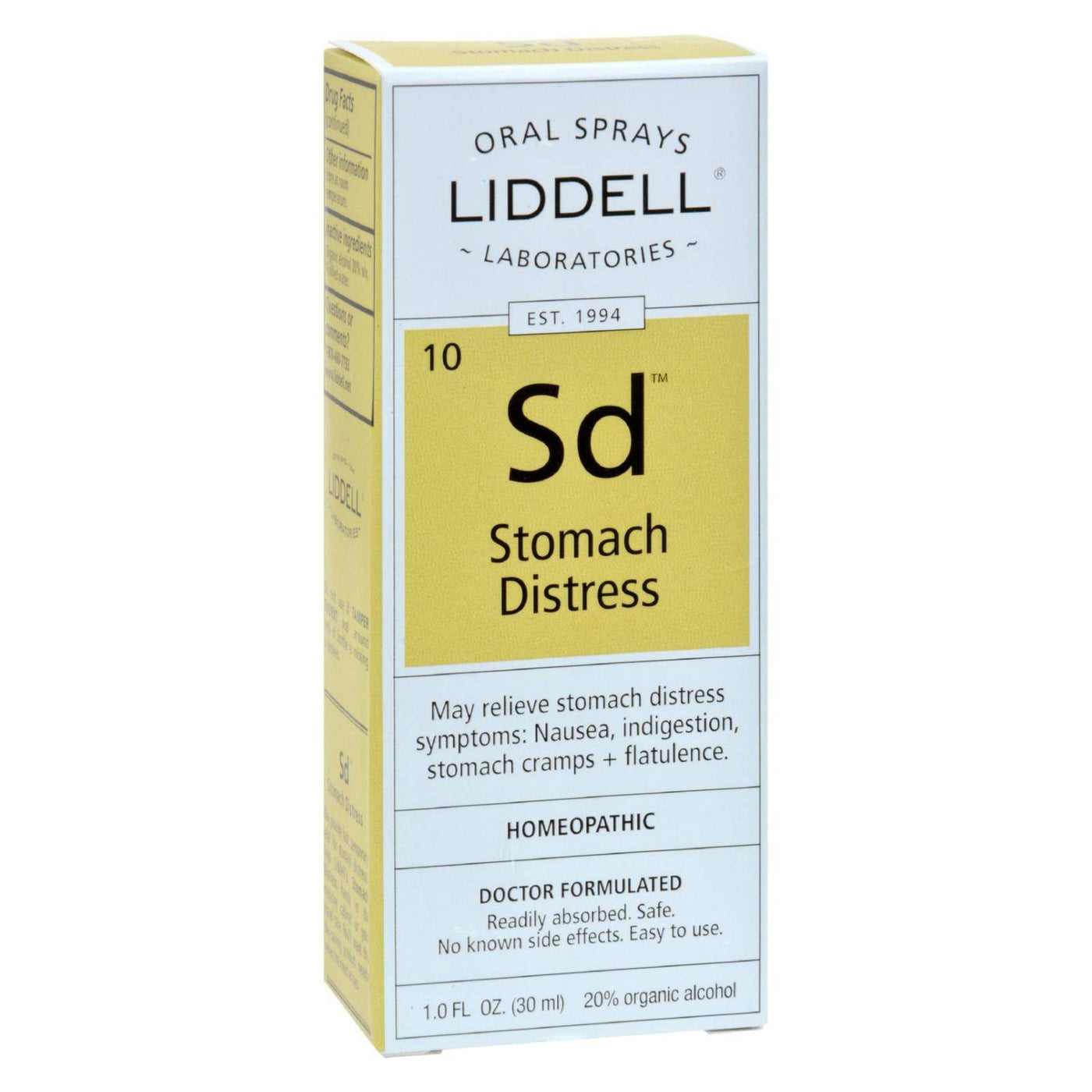 Liddell Homeopathic Stomach Distress - 1 Fl Oz | OnlyNaturals.us