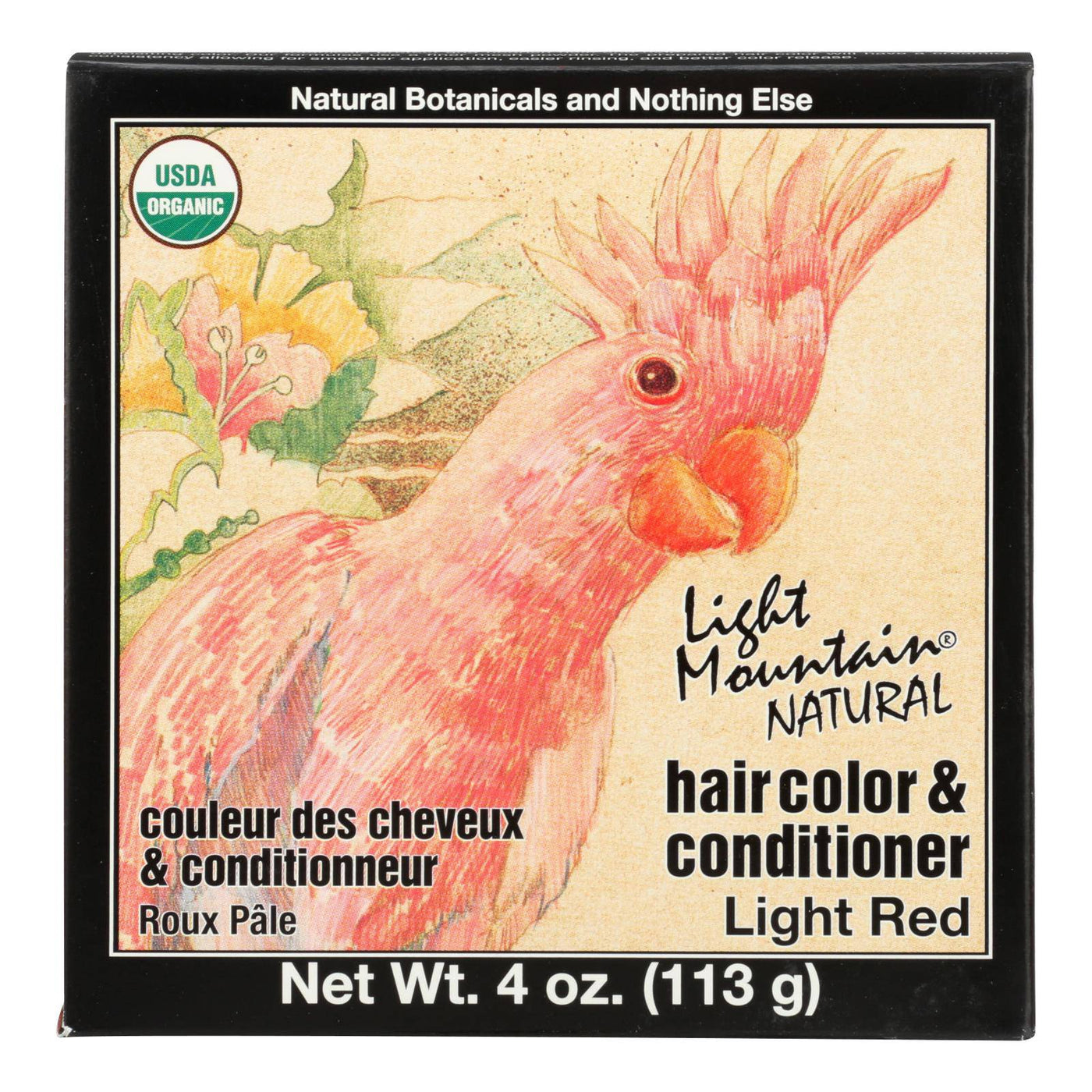 Buy Light Mountain Hair Color - Light Red - Case Of 1 - 4 Oz.  at OnlyNaturals.us