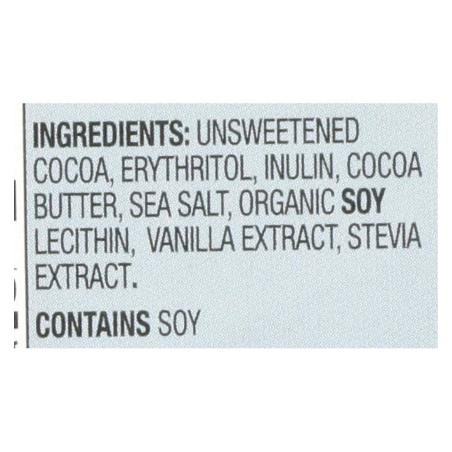 Lily's Sweets Chocolate Bar - Dark Chocolate - 70 Percent Cocoa - Sea Salt - 2.8 Oz Bars - Case Of 12 | OnlyNaturals.us