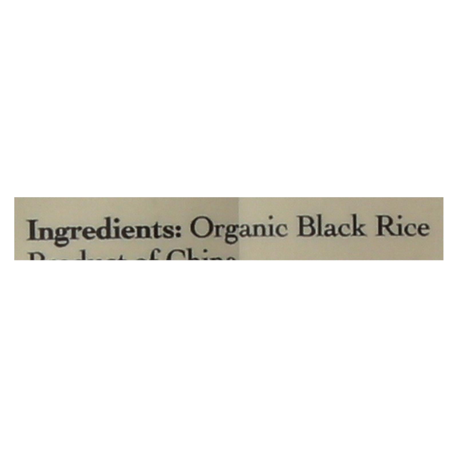 Buy Lotus Foods Heirloom Forbidden Rice - Case Of 6 - 15 Oz.  at OnlyNaturals.us