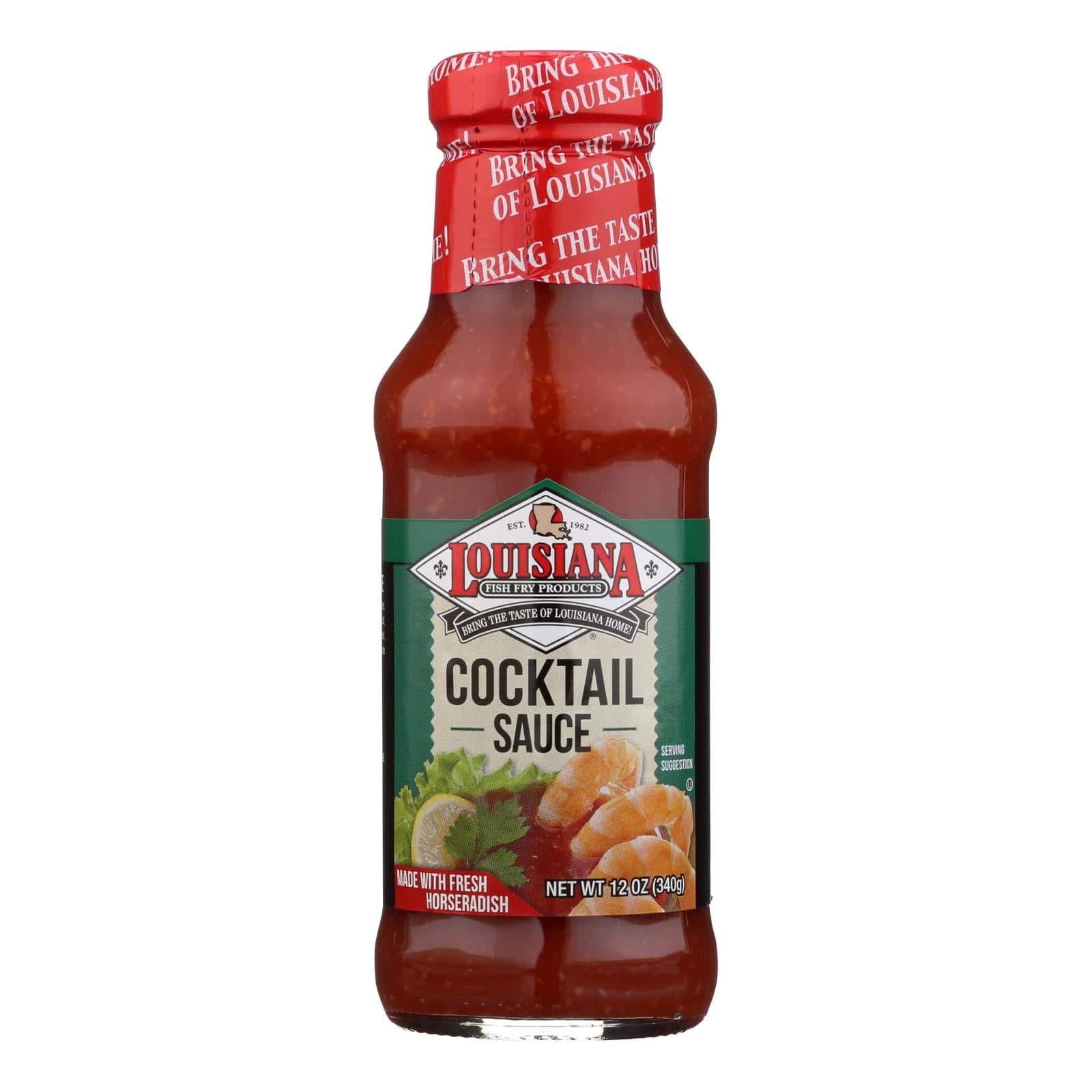 Louisiana Cocktail Sauce  - Case Of 12 - 12 Oz | OnlyNaturals.us