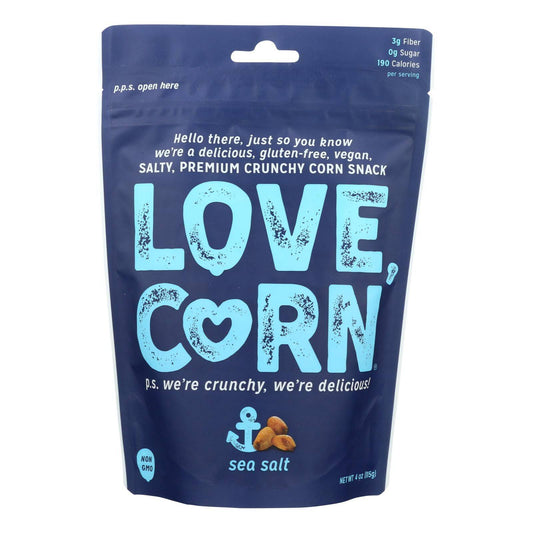 Love Corn® Premium Crunchy Corn Snack - Case Of 12 - 4 Oz | OnlyNaturals.us