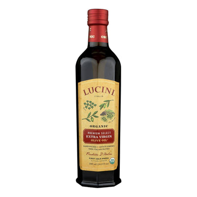 Lucini Italia Olive Oil - Organic - X-virgin - Large - Case Of 6 - 16.9 Fl Oz | OnlyNaturals.us