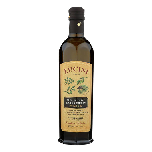Buy Lucini Italia Premium Select Extra Virgin Olive Oil - Case Of 6 - 17 Fl Oz.  at OnlyNaturals.us