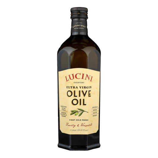 Buy Lucini Italia Select Extra Virgin Olive Oil - Case Of 6 - 1 Liter  at OnlyNaturals.us