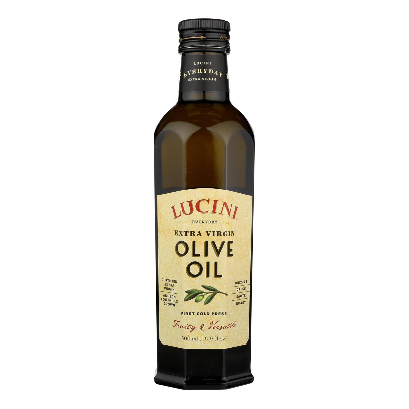 Buy Lucini Italia Select Extra Virgin Olive Oil - Case Of 6 - 17 Fl Oz.  at OnlyNaturals.us