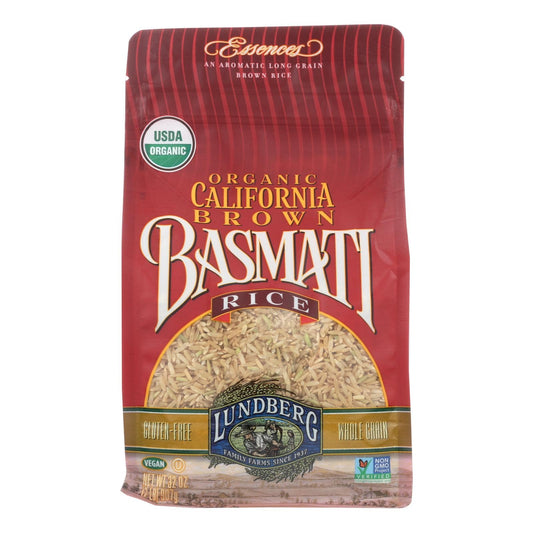Buy Lundberg Family Farms Organic California Brown Basmati Rice - Case Of 6 - 2 Lb.  at OnlyNaturals.us