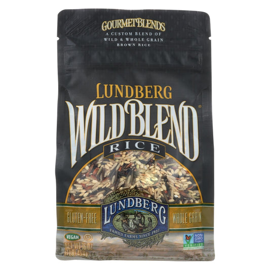 Buy Lundberg Family Farms Wild Blend Rice - Case Of 6 - 1 Lb.  at OnlyNaturals.us