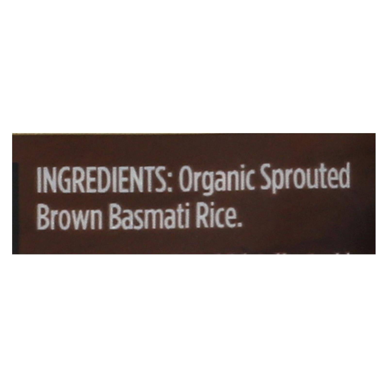 Lundberg Family Farms Sprouted Brown Basmati Rice - Case Of 6 - 1 Lb. | OnlyNaturals.us