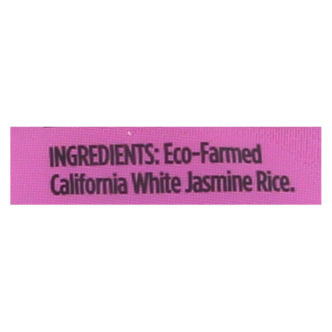 Buy Lundberg Family Farms White Jasmine Rice - Case Of 6 - 2 Lb.  at OnlyNaturals.us
