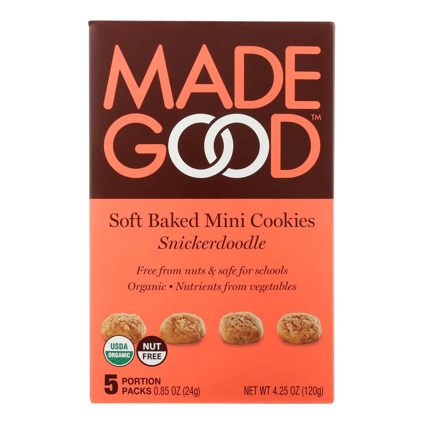 Made Good - Cookies Soft Mini Snickerdoodle - Case Of 6 - 4.25 Oz | OnlyNaturals.us